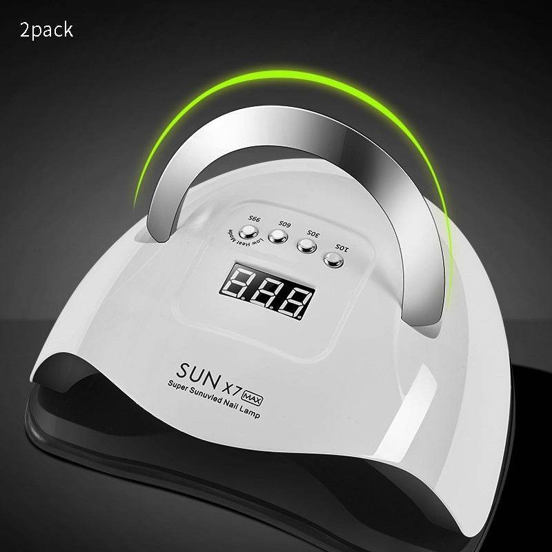 Sun X7Max 180W Nail Phototherapy Machine - Portable Dual Light Source Dryer - Buy Center