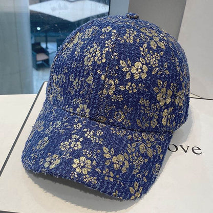 Buycenter Korean Style Retro Printed Cap - Adjustable Sun Protection Hat - Buy Center