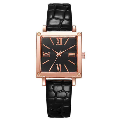 Affordable Luxury Square Watch - Bamboo Pattern for Women's Fashion - Buy Center