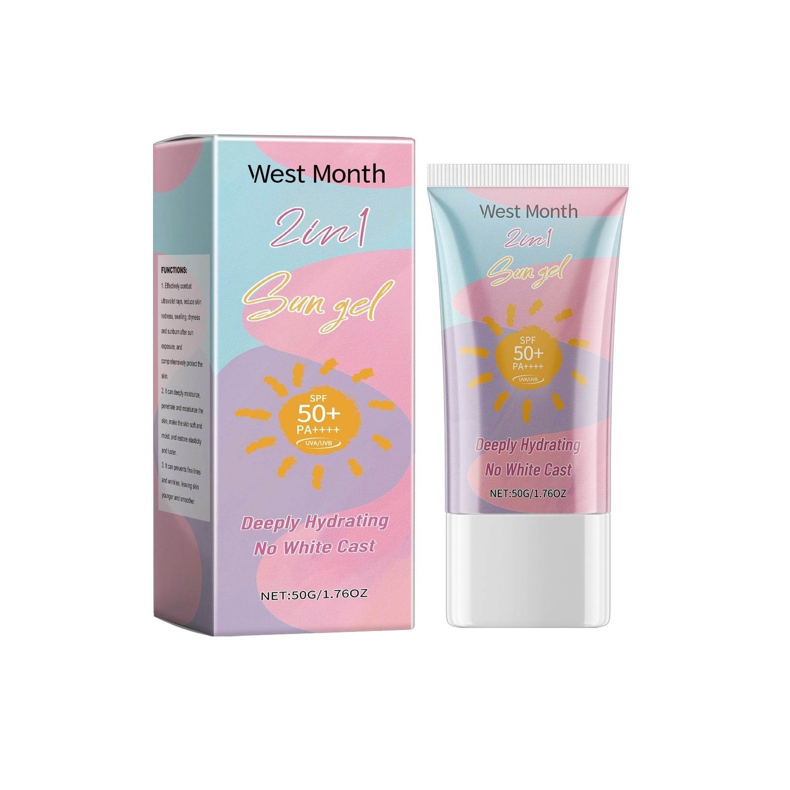 Buy Center 2-in-1 Sunscreen Lotion SPF 50 - Moisturizing & Refreshing Formula - Buy Center