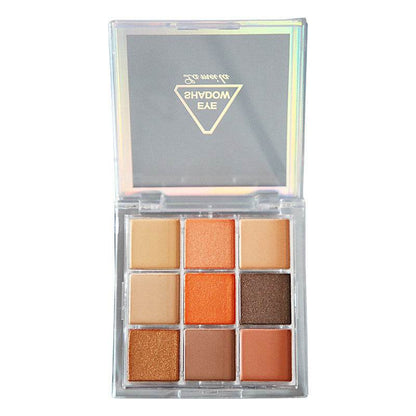 Jiugongge 9-Color Waterproof Eyeshadow Palette - Trendy Makeup Set 2025 - Buy Center