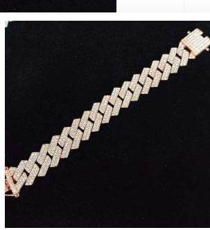 Full Zircon Hip Hop Necklace - Stylish Copper & Gold Plated Men’s Jewelry - Buy Center