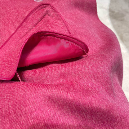 Buycenter Gradient Wool Overcoat for Women - Slim Fit & Comfortable - Buy Center