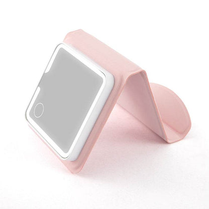 PU Bifold Mirror Powder - Essential Face Skin Care Tool for Glam - Buy Center