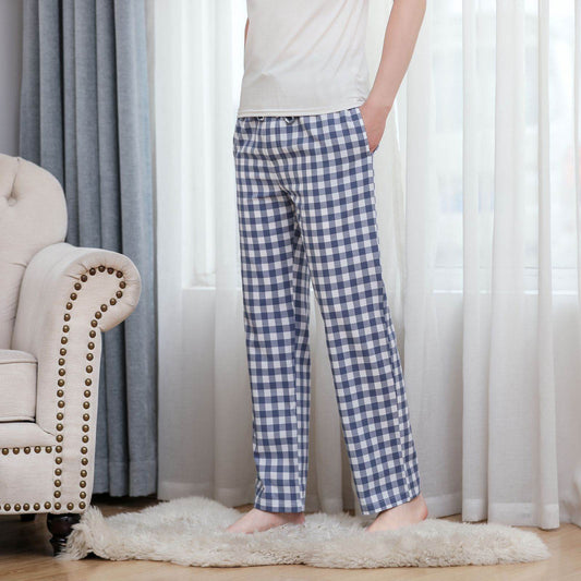 Buycenter Men's Thin Cotton Pajamas - Comfortable & Breathable Sleepwear - Buy Center