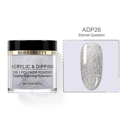 Dipping Nail Powders Set - Gradient & French Art, Long Lasting Finish - Buy Center