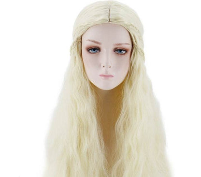 Game of Thrones Cosplay Wig - Lightweight Human Hair, 65cm for Authentic Style - Buy Center