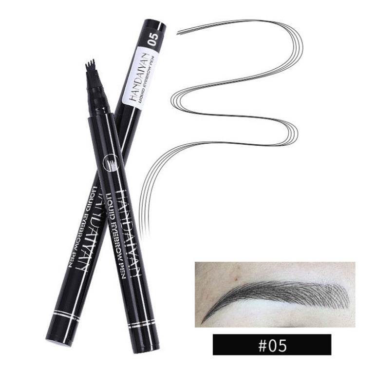 Microblading Eyebrow Pencil - Waterproof Fork Tip for Flawless Brows - Buy Center