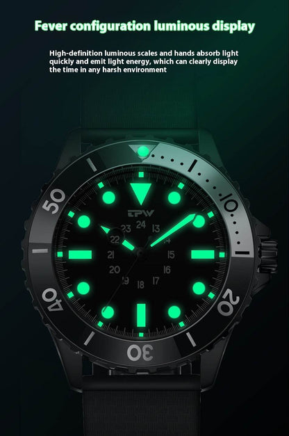 Buy Center Men's Waterproof Quartz Watch - Multi-functional Luminous Design - Buy Center