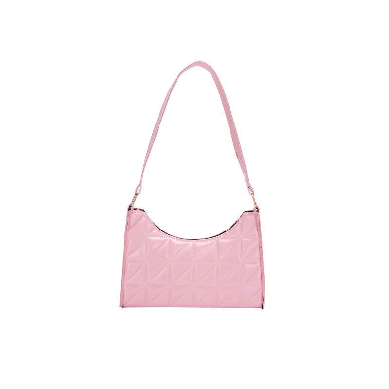 Buycenter Rhombus Women's Shoulder Bag - Classic Style & Soft PU Material - Buy Center