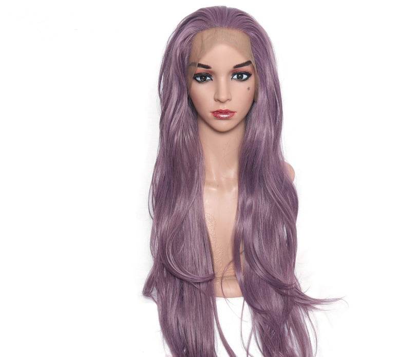 Stunning 28-Inch Purple Curly Wig - Lightweight & Versatile Style 2025 - Buy Center