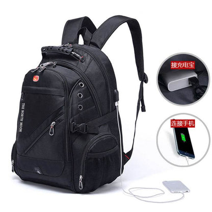 Large Capacity Waterproof USB Backpack – 56-75L for Outdoor Adventure - Buy Center