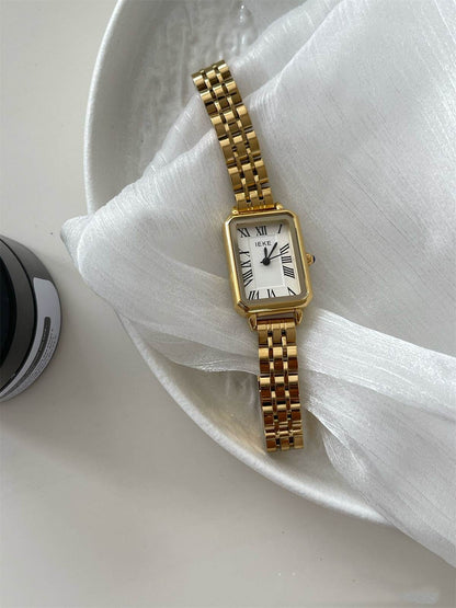 Elegant Women's Quartz Watch - Small Dial, Stylish Steel Belt Design - Buy Center