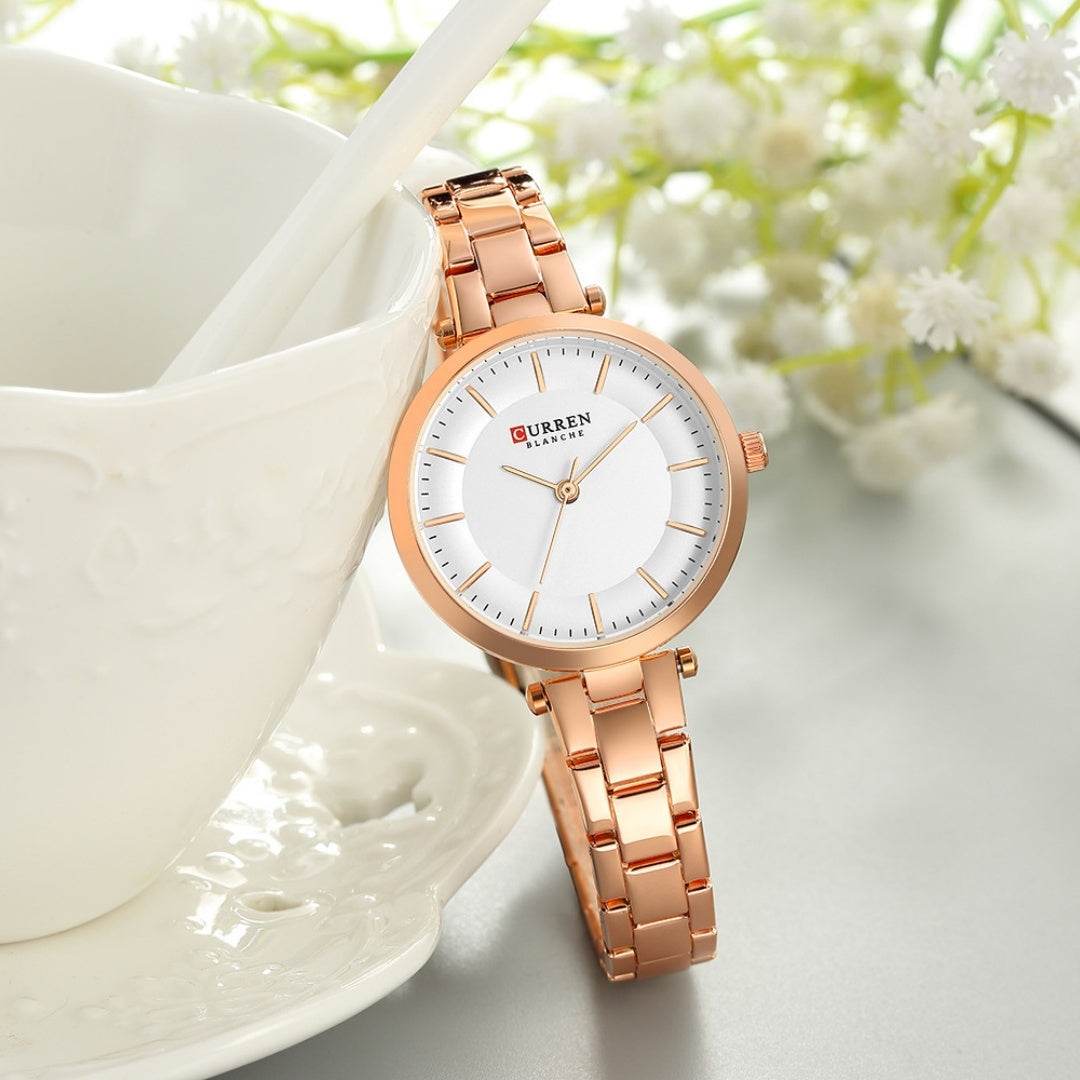 Women's Casual Quartz Watch - Sleek Design, 5 Trendy Color Options - Buy Center