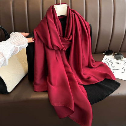 Pure Color Long Scarves - Women's Spring Autumn All-Match Accessory - Buy Center
