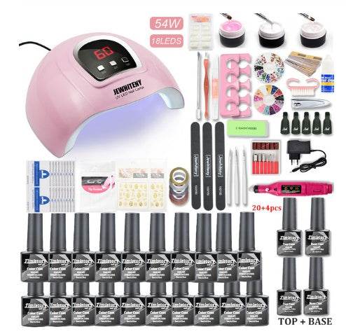 Santilady 80W Nail Phototherapy Machine Set - Salon Quality at Home - Buy Center