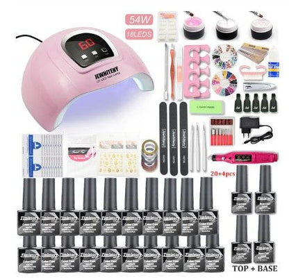Santilady 80W Nail Phototherapy Machine Set - Salon Quality at Home - Buy Center