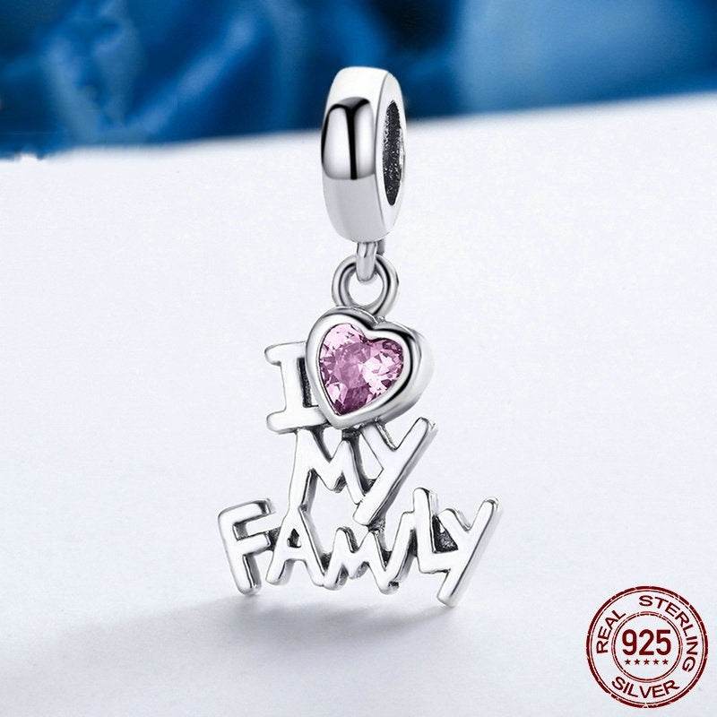 Elegant I Love My S925 Silver Pendant - Perfect Gift for Any Occasion - Buy Center