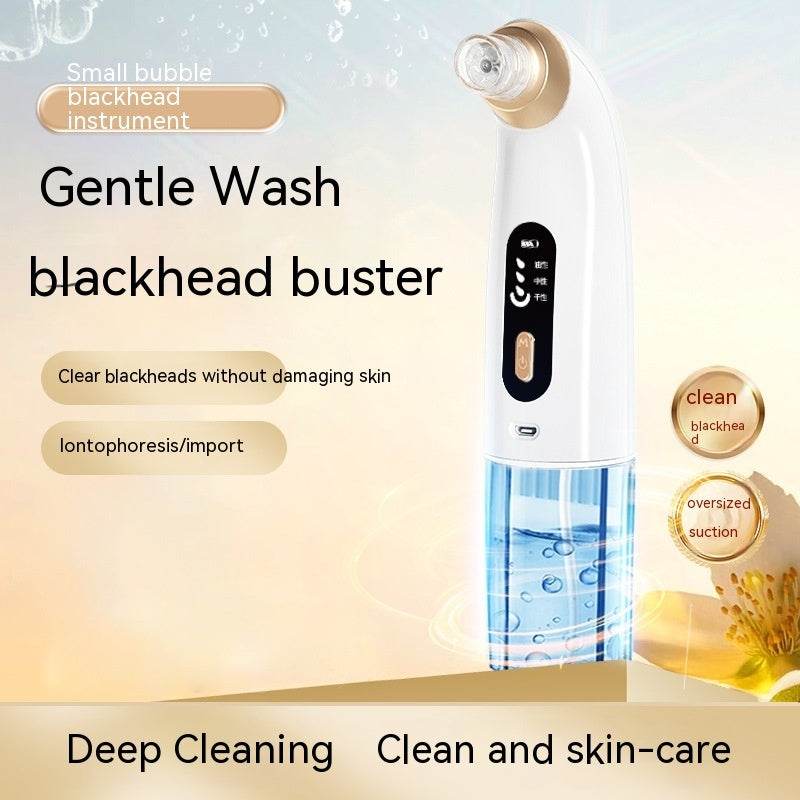 Small Bubble Water Tank Electric Face Cleanser - Blackhead Removal Tool - Buy Center