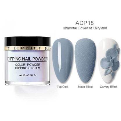 Dipping Nail Powders Set - Gradient & French Art, Long Lasting Finish - Buy Center