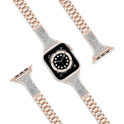 Three-Bead Stylish Stainless Steel Strap for Apple Watch - Trendy Looks - Buy Center