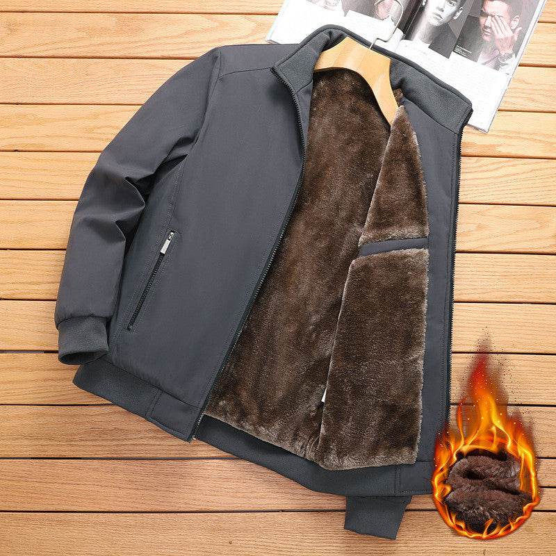 Stylish Business Casual Male Jacket - Genuine Leather Winter Coat 2025 - Buy Center