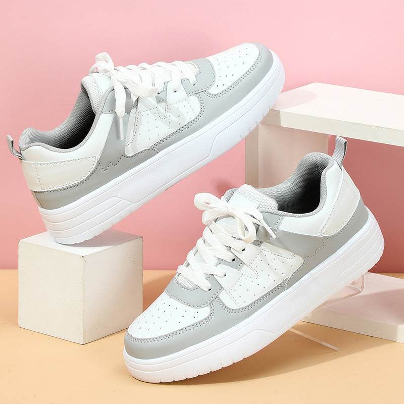 Comfortable Platform Sneakers - Soft Bottom Vulcanize Shoes for Sports - Buy Center