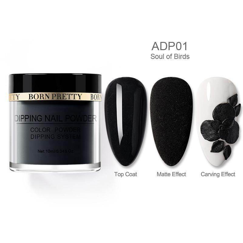 Dipping Nail Powders Set - Gradient & French Art, Long Lasting Finish - Buy Center