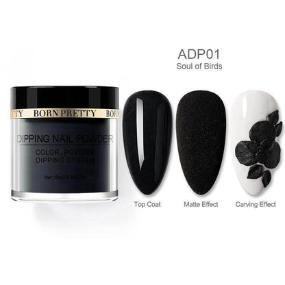 Dipping Nail Powders Set - Gradient & French Art, Long Lasting Finish - Buy Center