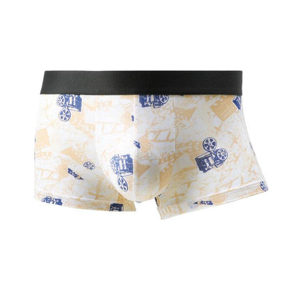 Men's Ice Silk Traceless Shorts - Breathable Summer Comfort Wear - Buy Center