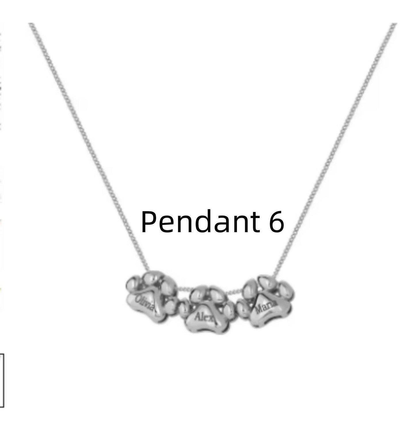 Personalized Luxury Hollowed Out Claw Necklace - Stainless Steel Pendant - Buy Center