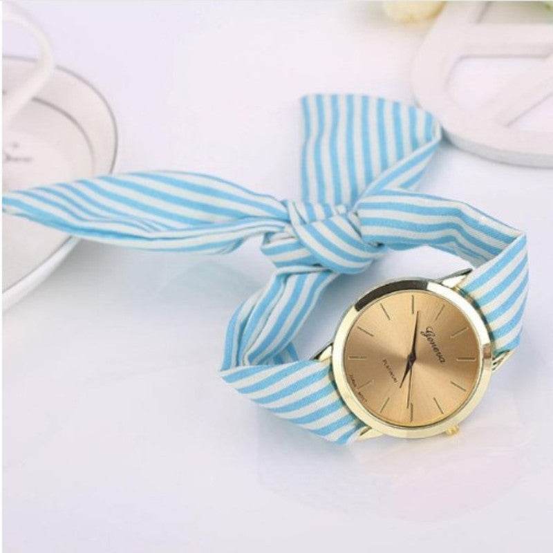 Trendy Non-Buckle Flower Band Watch - Stylish Quartz for Women - Buy Center