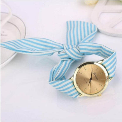 Trendy Non-Buckle Flower Band Watch - Stylish Quartz for Women - Buy Center