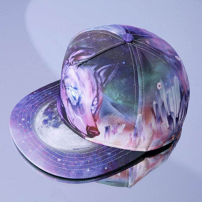 Buycenter Hip Hop Printed Hat for Men - Breathable Summer Dome Style - Buy Center