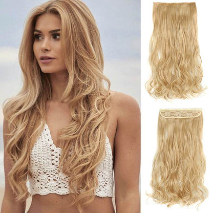 Women's Big Wavy Long Curly Hair Extensions - Fluffy No Trace Design - Buy Center
