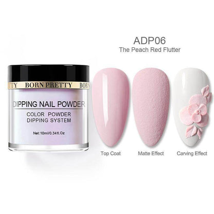 Dipping Nail Powders Set - Gradient & French Art, Long Lasting Finish - Buy Center