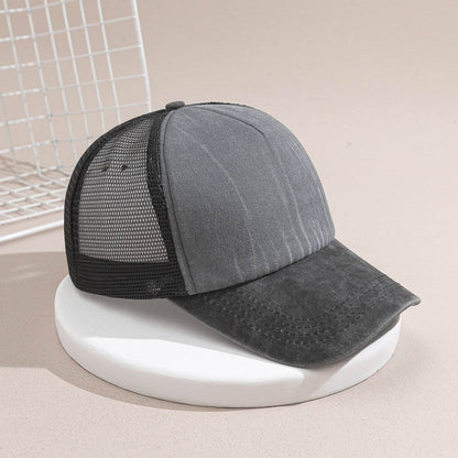 Buycenter Contrast Color Baseball Cap - Breathable Sun Shade Protection - Buy Center