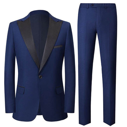 Buycenter Men's Business Suit - Formal Stage Performance Wear, Multiple Sizes - Buy Center