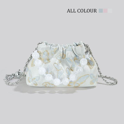 Buycenter Women's Crossbody Bag - Stylish Bow Chain Shoulder Bag - Buy Center