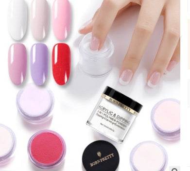 Dipping Nail Powders Set - Gradient & French Art, Long Lasting Finish - Buy Center