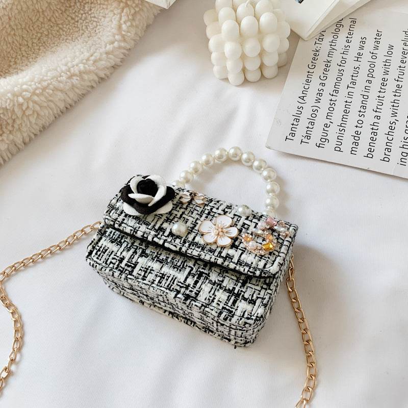 Girl's Pearl Handbag - Waterproof, Anti-Theft, Trendy Korean Design - Buy Center