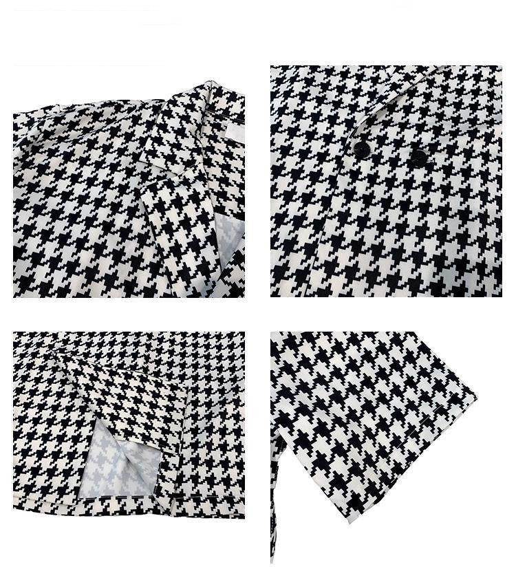 Buycenter Men's Short Sleeve Shirt - Thin Suit Collar Cotton Top - Buy Center