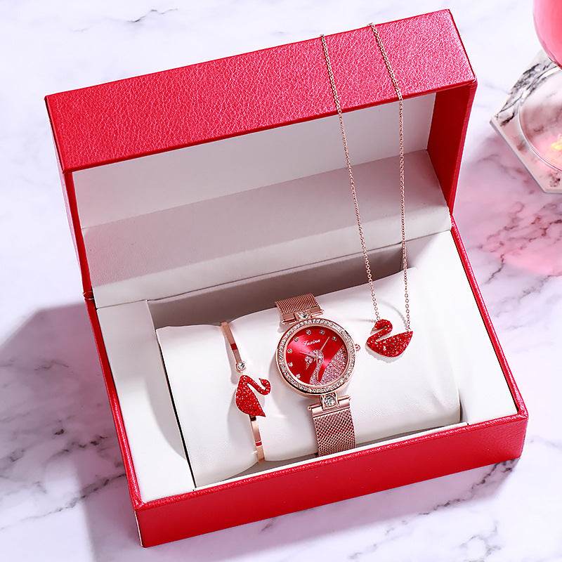 Elegant Women's Watches - Premium Genuine Leather, Valentine's Gift 2025 - Buy Center