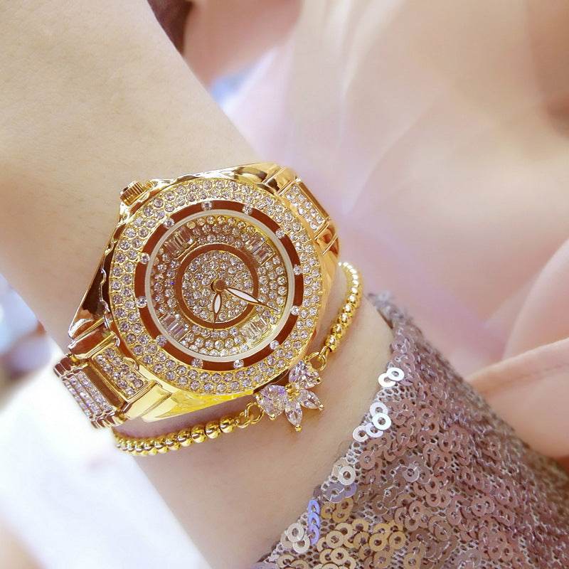 High-End Ladies Quartz Watch - Trendy 24-Hour Dial Design for 2025 - Buy Center