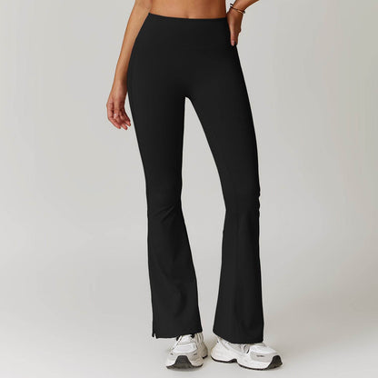 Buycenter Skinny Peach Yoga Pants - Bell-bottoms for Fitness & Running - Buy Center