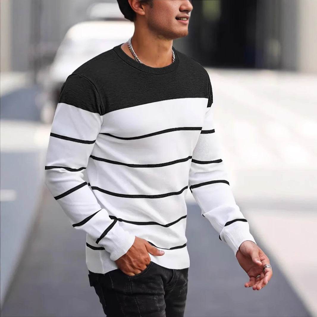 Buycenter Men's Casual Sweater - Trendy Crew Neck in 3 Colors - Buy Center