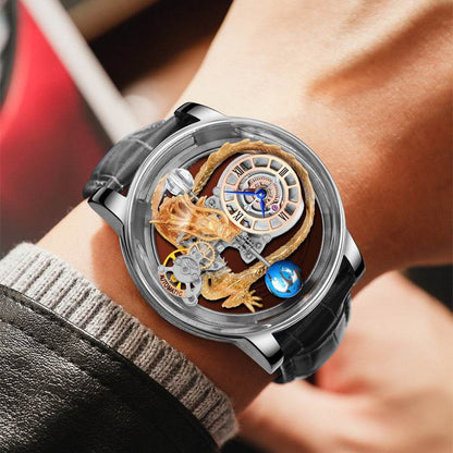 Men's Quartz Tourbillon Watch - Waterproof with Sapphire Glass 2025 - Buy Center
