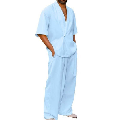 Buycenter Casual Polo Collar Suit for Men - Stylish & Comfortable Fit - Buy Center