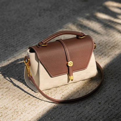 Buycenter Premium Genuine Leather Handbag - Light Luxury Crossbody - Buy Center