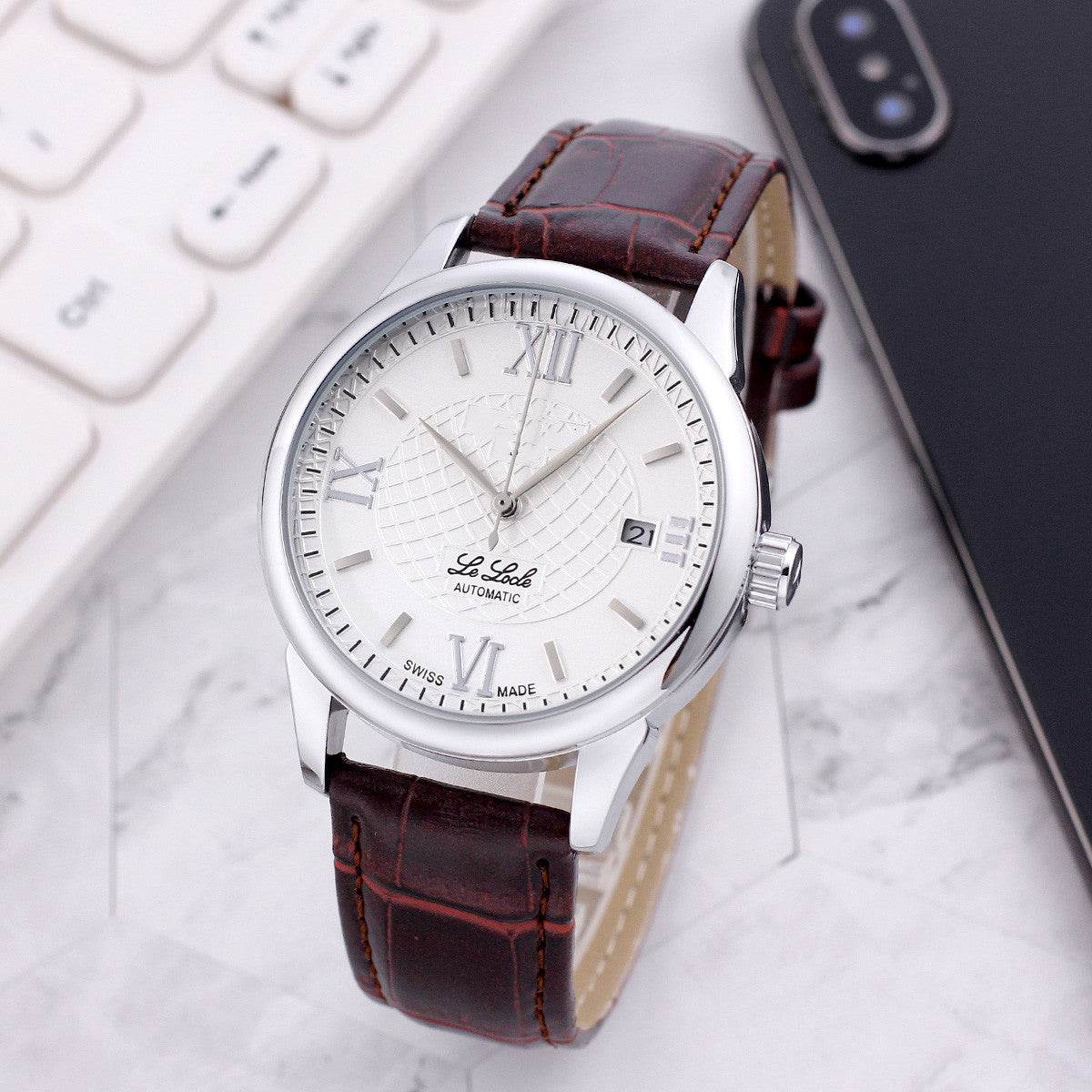 Men's Mechanical Quartz Watch - Stylish & Waterproof for Business 2025 - Buy Center